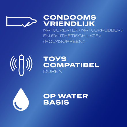 Durex Play Sensitive Gleitgel 50 ml | Wasserbasiert für empfindliche Haut