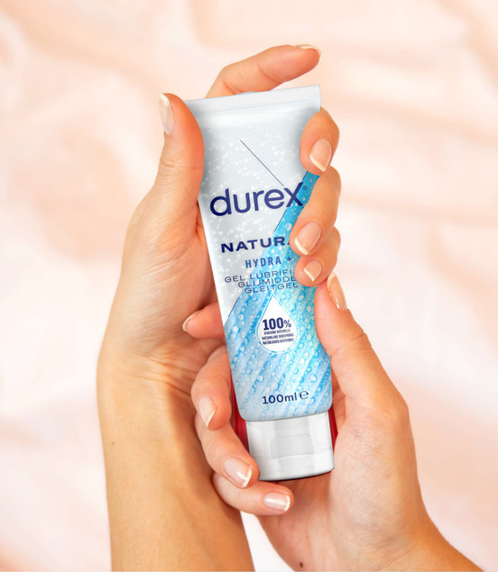 Durex Feuchtigkeitsspendendes Gleitgel Sensitive 100 ml | Natürlich &amp; extra weich