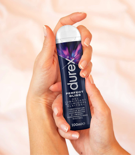 Durex Perfect Gliss Kondome mit extra Gleitmittel 100 ml | Sicher &amp; komfortabel
