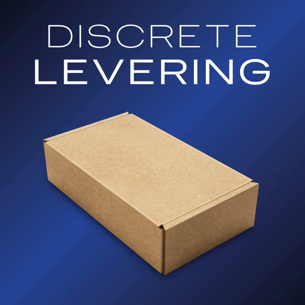 Discreet verpakte levering van Durex glijmiddel, anonieme doos voor maximale privacy