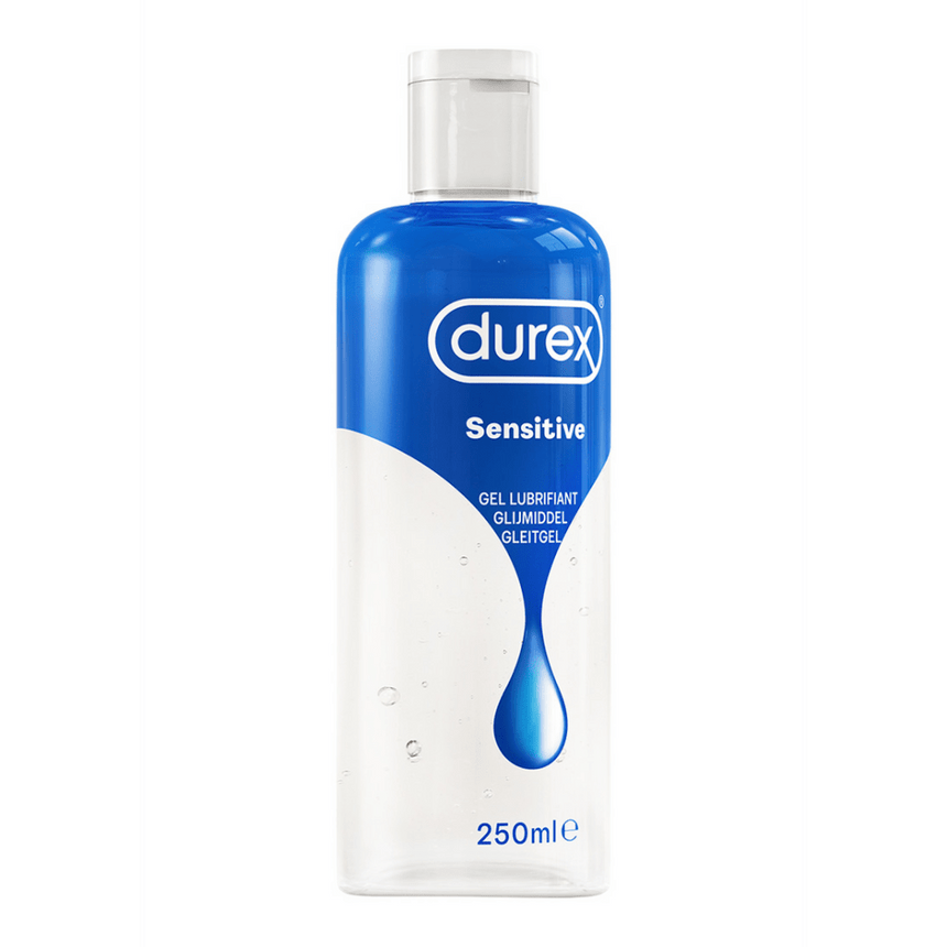 Durex Play Sensitive glijmiddel 250 ml, extra zacht glijmiddel voor gevoelige huid en comfortabel intiem gebruik