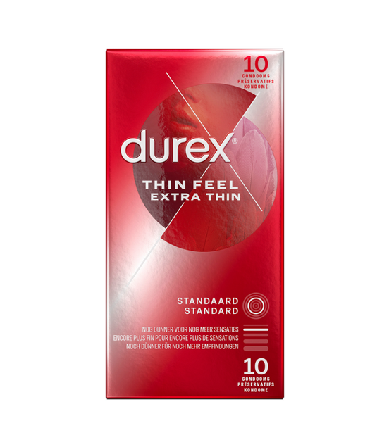 Durex Thin Feel Extra Thin Condoms 10 pieces