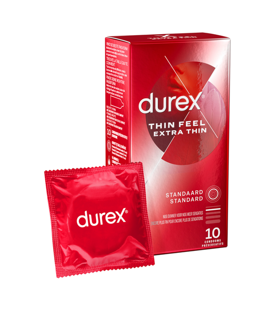 Durex Thin Feel Extra Thin Condoms 10 pieces