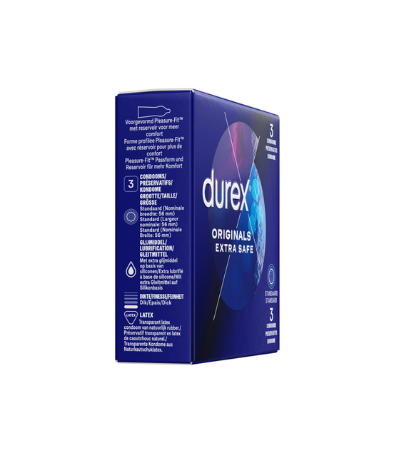 Durex Originals Extra Safe Kondome 3 Stück