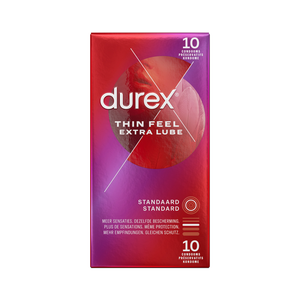 Durex Kondome Thin Feel Extra Gleitgel 10 Stück