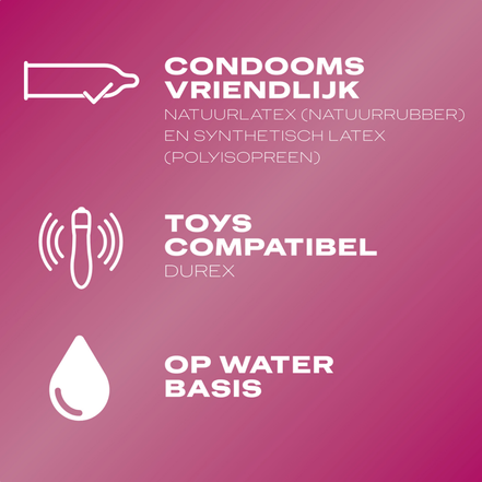 Durex Play glijmiddel Crazy Cherry 100 ml | Waterbasis & zoete smaak