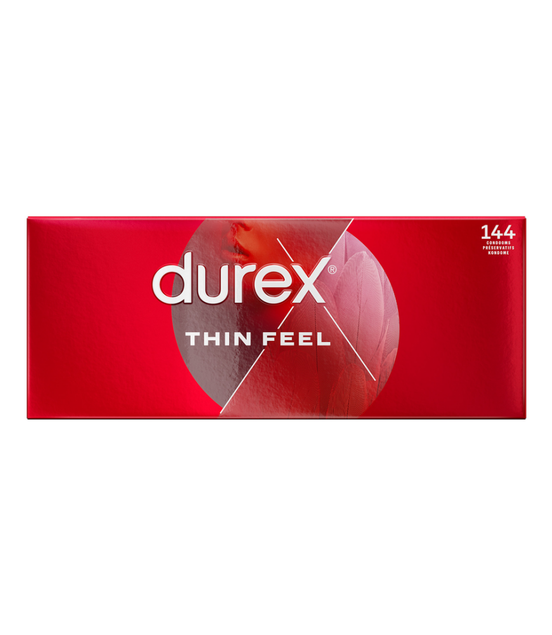 Durex Thin Feel Kondome 144 Stück | Extra Gefühl &amp; Sicherheit