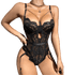 Sheer Lace Cut-out Bodysuit