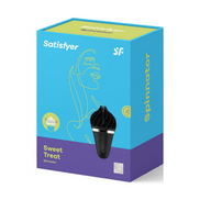 Satisfyer Sweet Treat Spinnator vibrator zwart goudkleurig, originele verpakking, doosje van het product