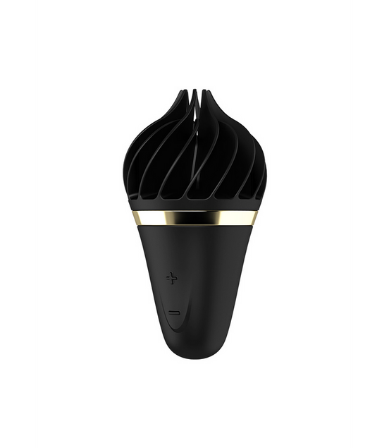 Sweet Treat - Stimulating Tongue Spinnator - Black/Gold | Satisfyer