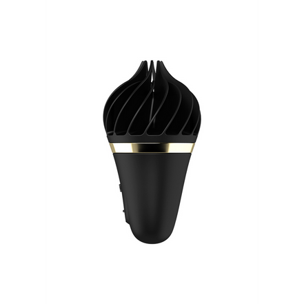 Sweet Treat - Stimulating Tongue Spinnator - Black/Gold | Satisfyer