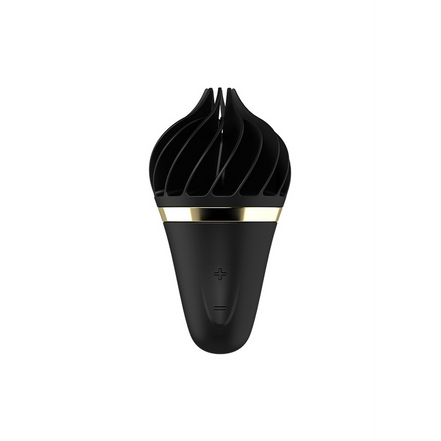 Sweet Treat - Stimulating Tongue Spinnator - Black/Gold | Satisfyer