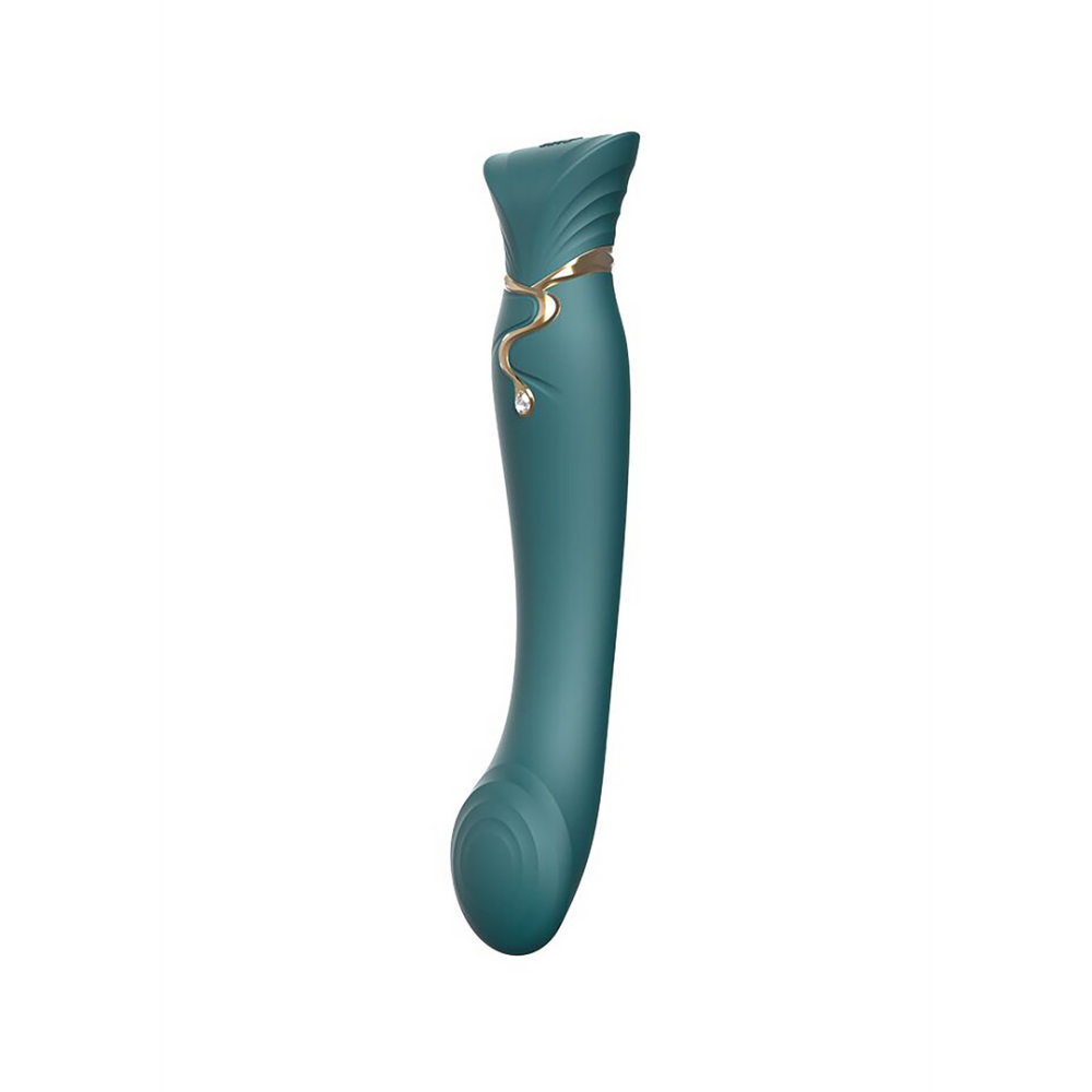 ZALO Queen Luxus G-Punkt Vibrator | Juwelengrün