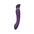 ZALO Queen Luxe G-spot vibrator twilight paars, gebogen vibrator voor gerichte stimulatie, op witte achtergrond