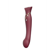 ZALO Queen G-Spot Air Pulse Vibrator Wijnrood