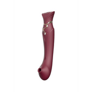 ZALO Queen G-Spot Air Pulse Vibrator Wijnrood