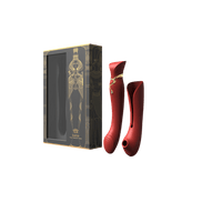 Queen - G-Spot Vibrator and Air Pulse Stimulator zonder achtergrond