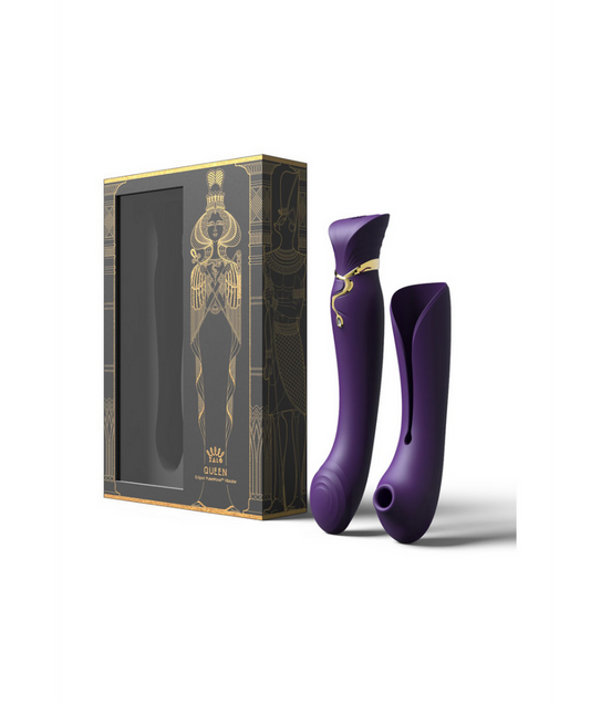 Queen - G-Spot Vibrator and Air Pulse Stimulator