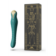 ZALO King PowerThrust Vibrator Turquoise Groen