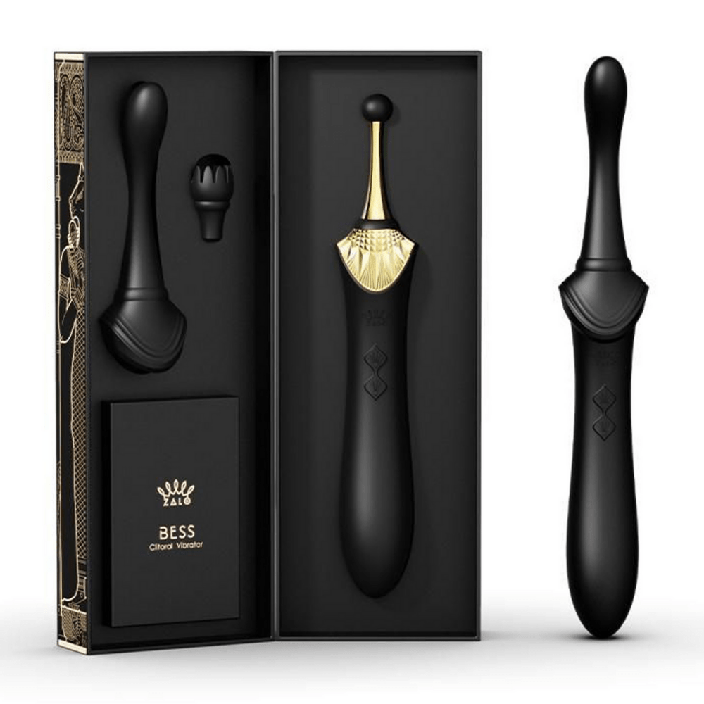 ZALO Bess Clitoris Vibrator Obsidian Zwart