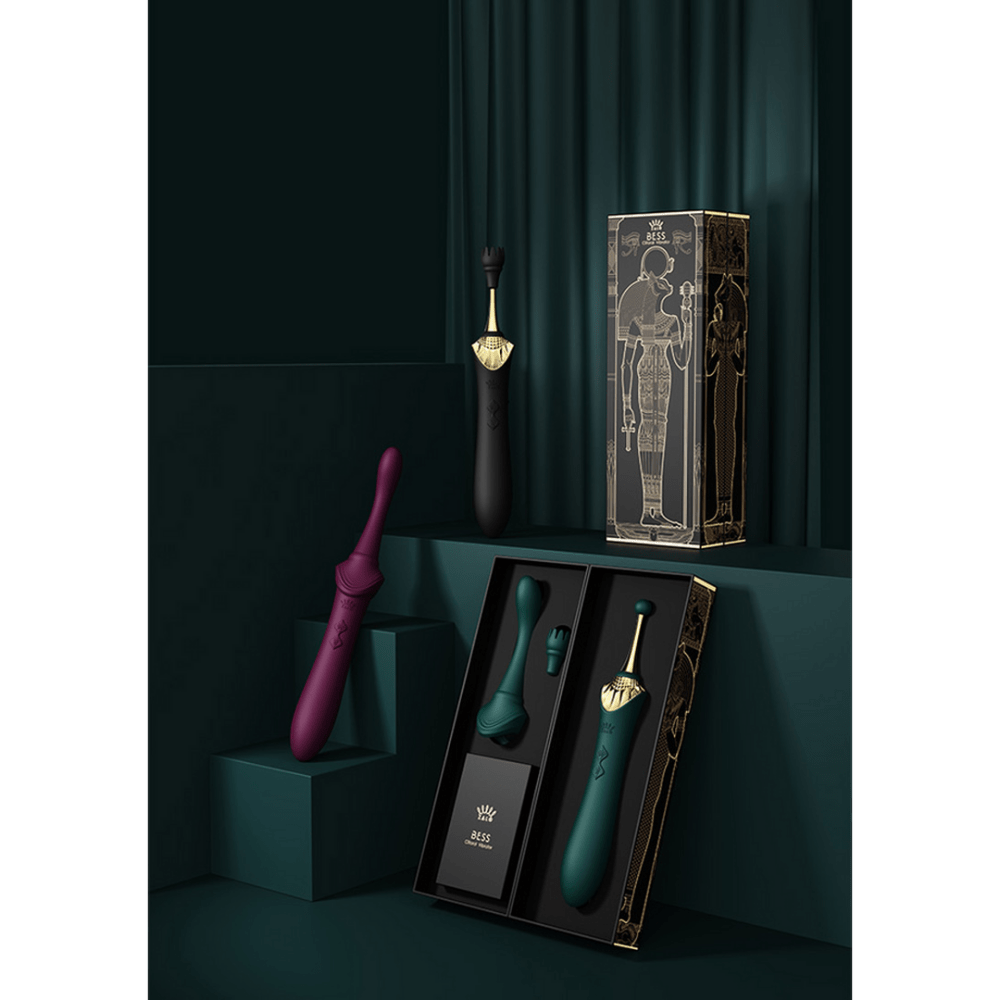 ZALO Bess Clitoris Vibrator Obsidian Zwart