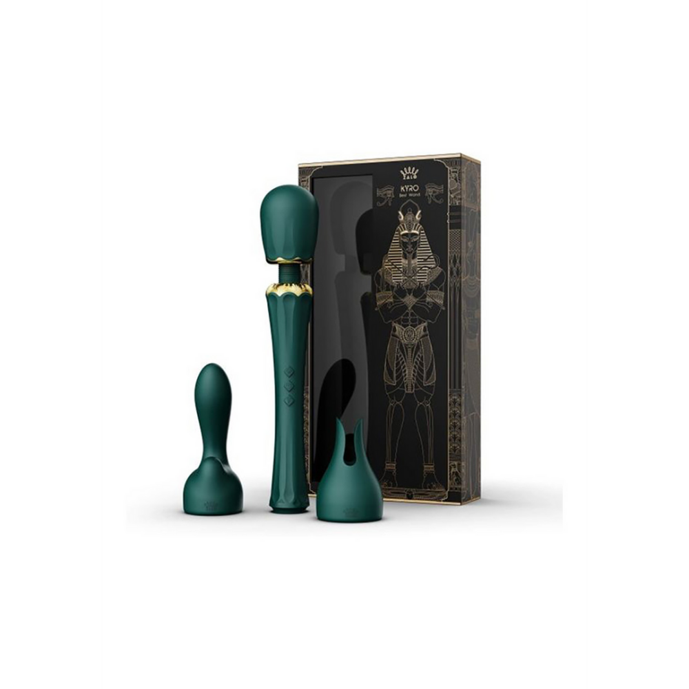 Kyro - Massager with Different Attachments - Green