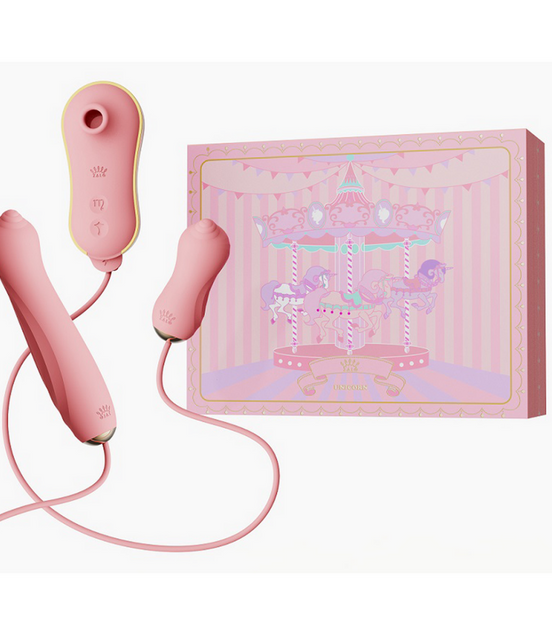 Sucking Vibrator with Pump and Different Attachments