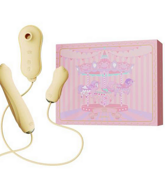 Sucking Vibrator with Pump and Different Attachments