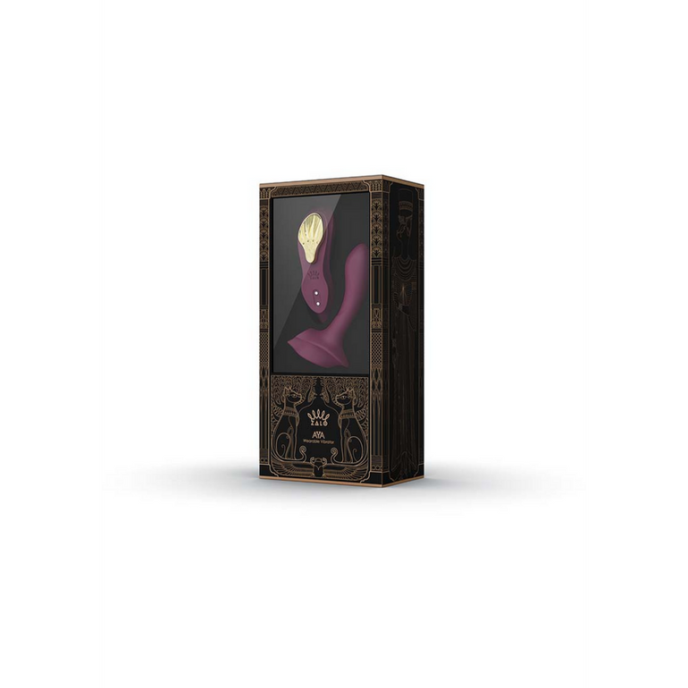 Aya - Draagbare Vibrator - Fluweel Paars