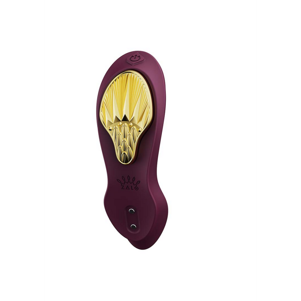 Aya - Draagbare Vibrator - Fluweel Paars