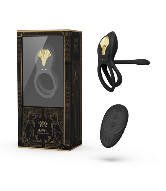 BAYEK - Portable Vibrator - Obsidian Black