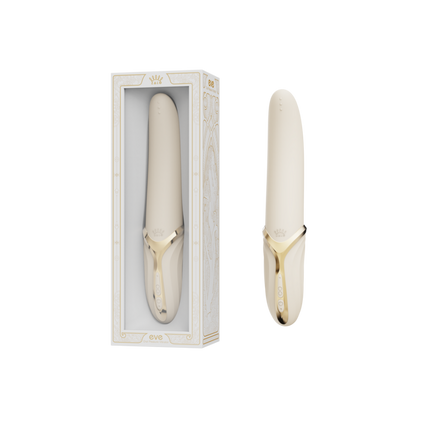 ZALO EVE Oral Pleasure Vibrator Elfenbeinweiß | Leckvibrator