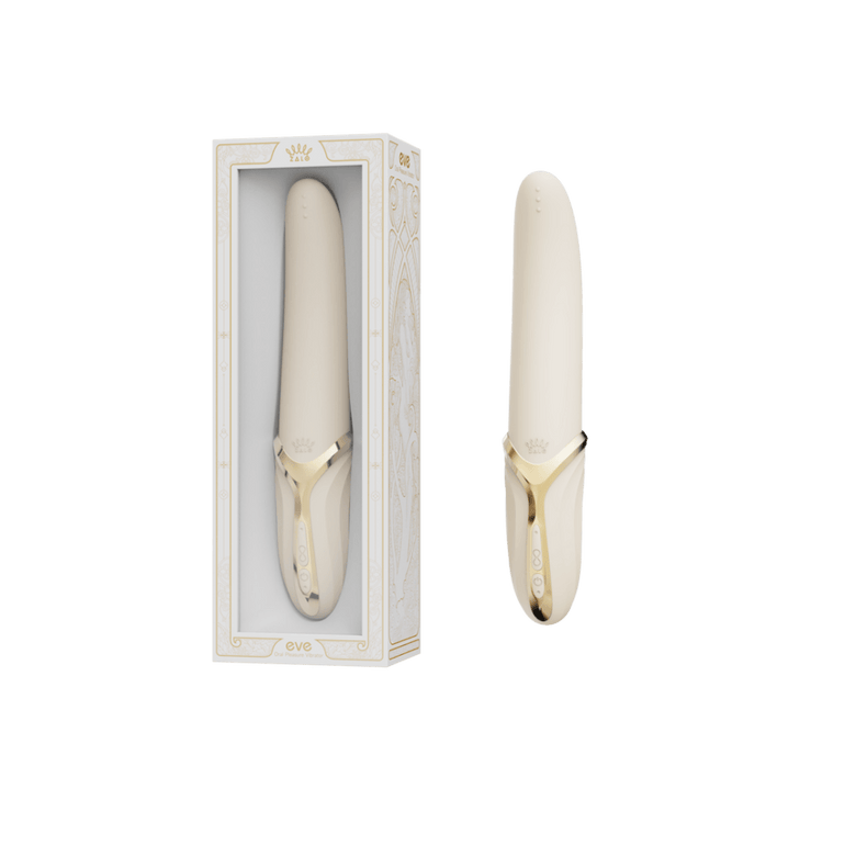 ZALO EVE Oral Pleasure Vibrator Elfenbeinweiß | Leckvibrator