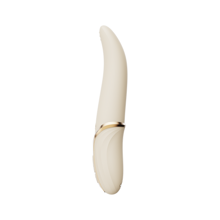 ZALO EVE Oral Pleasure Vibrator Elfenbeinweiß | Leckvibrator