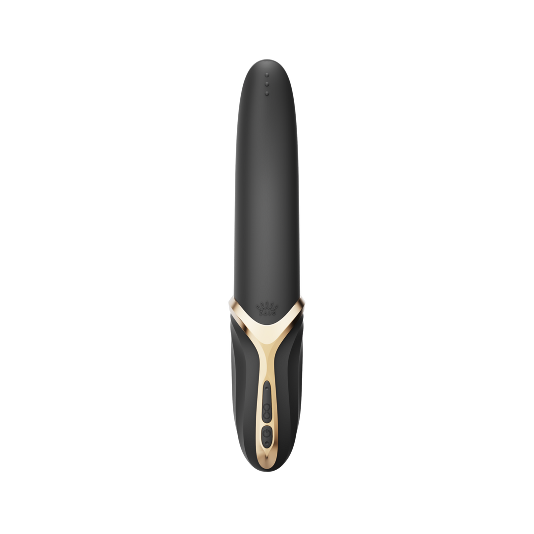 ZALO EVE Oral Pleasure Vibrator Obsidian Black | Leckvibrator