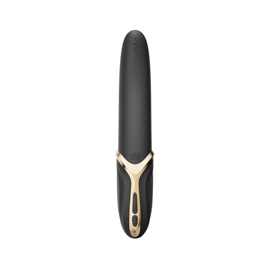 ZALO EVE Oral Pleasure Vibrator Obsidian Black | Leckvibrator