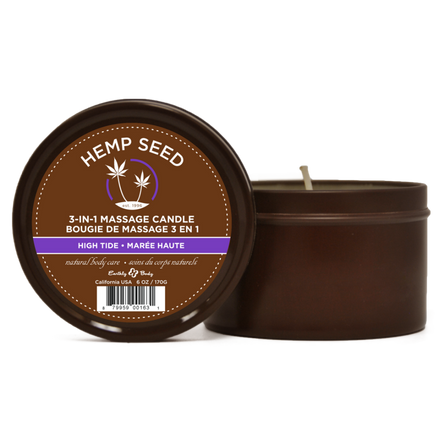 Earthly Body High Tide Massagekerze 170 g | Feuchtigkeitsspendend &amp; Sinnlich