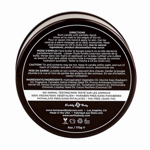 Earthly Body Guavalava Massagekerze 170 g | Feuchtigkeitsspendendes Wellnessöl