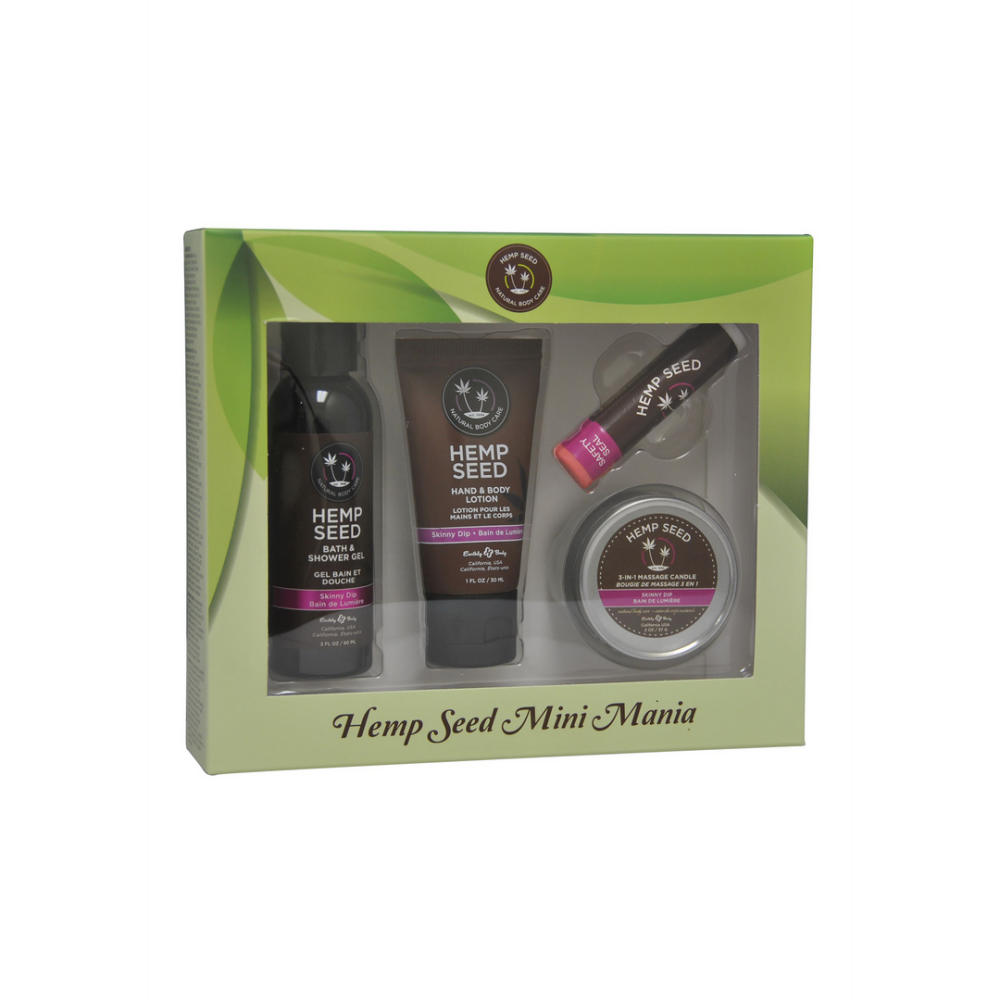 Earthly Body | Hanfsamen Mini Mania Reiseset Skinny Dip