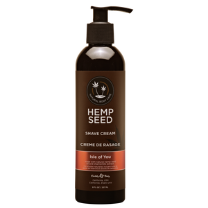 Earthly body Zachte Scheercrème met Hennepolie 8 fl oz / 237 ml