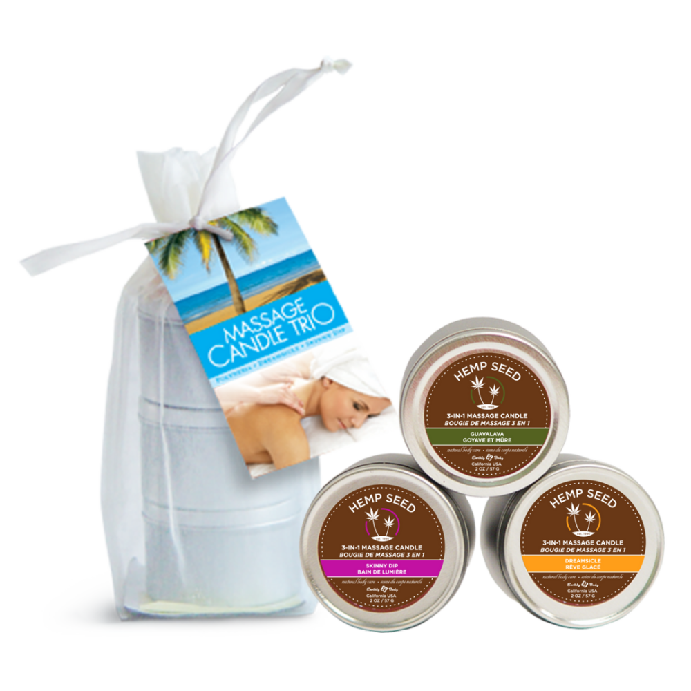 Massagekaars Trio - 2 oz / 57 gr