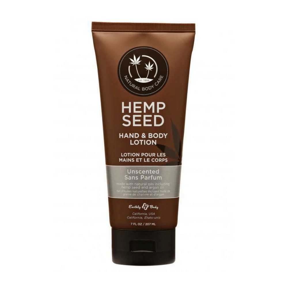 Earthly Body geurloze hand en body lotion 207 ml, hydraterende crème voor gevoelige huid zonder parfum