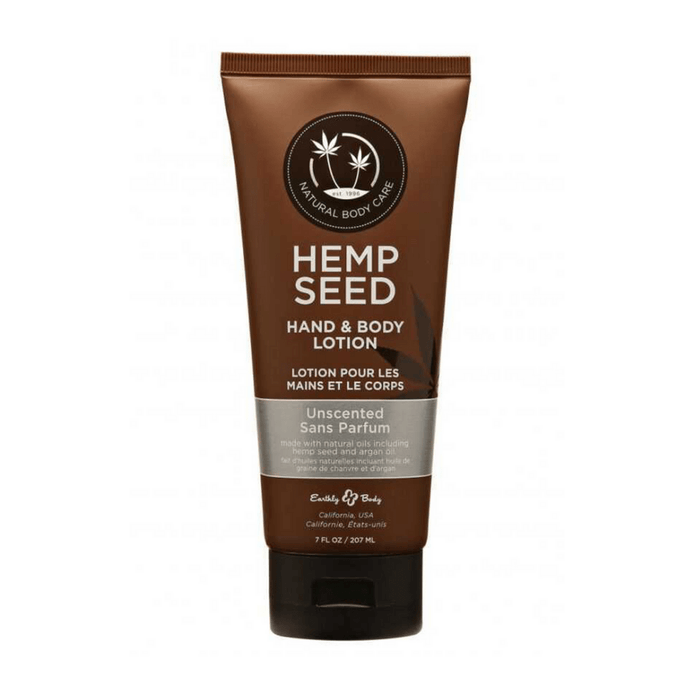 Earthly Body geurloze hand en body lotion 207 ml, hydraterende crème voor gevoelige huid zonder parfum