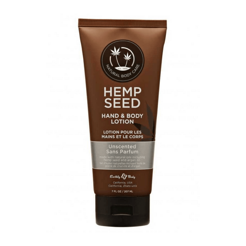 Earthly Body geurloze hand en body lotion 207 ml, hydraterende crème voor gevoelige huid zonder parfum