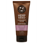 Earthly Body Lavender hand en body lotion 207 ml, verzorgende lotion met rustgevende lavendel voor zachte huid