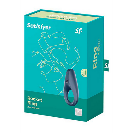 Rocket Ring – Vibrierender Penisring – Dunkelblau | Befriediger