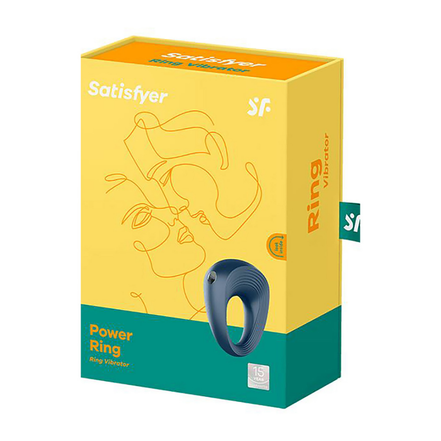 Power Ring – Vibrierender Penisring – Dunkelblau | Befriediger