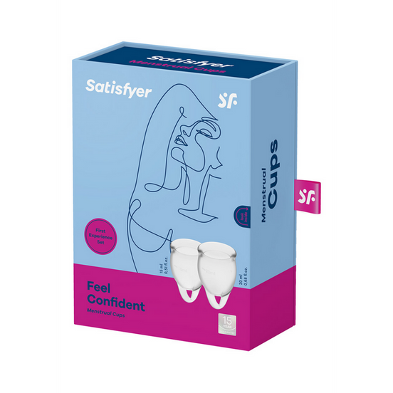 Feel Confident - Menstruationstasse - Transparent