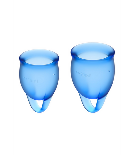 Voel je Zeker - Menstruatiecup - Donkerblauw