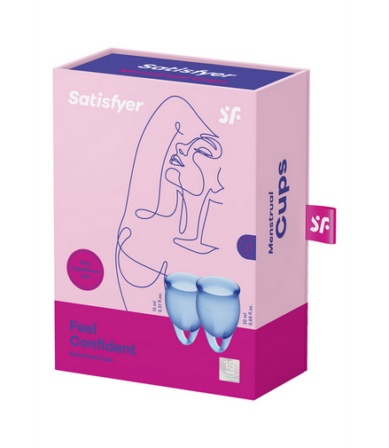 Voel je Zeker - Menstruatiecup - Donkerblauw
